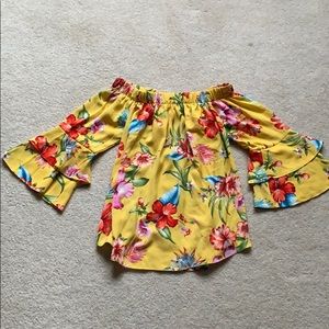 Flowered Blouse